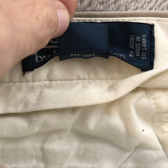 Polo Ralph Lauren Mens Prospect Pants Size 33 Classic Polo Chino Straight Leg - Picture 8 of 16